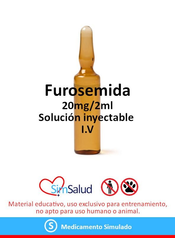 SIM-Furosemida 20mg/2ml (100 unidades)