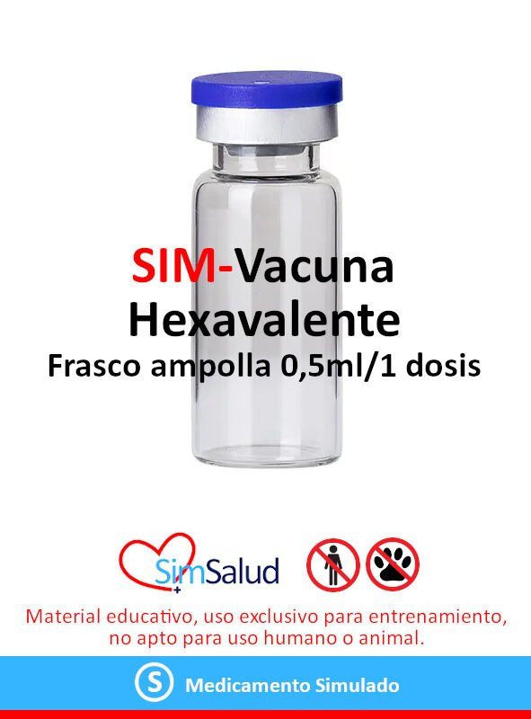 SIM-Vacuna Hexavalente (100 unidades)