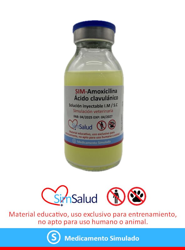 SIM-Amoxicilina Ácido Clavulánico 100ml (10 unidades)