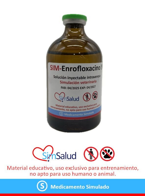 SIM-Enrofloxacino 5% 100ml (10 unidades)
