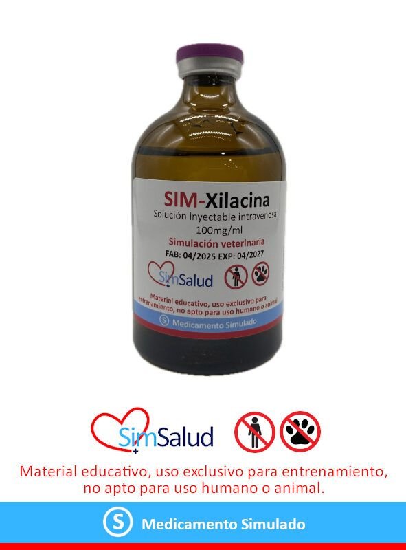 SIM-Xilacina 100mg/ml 100ml (10 unidades)