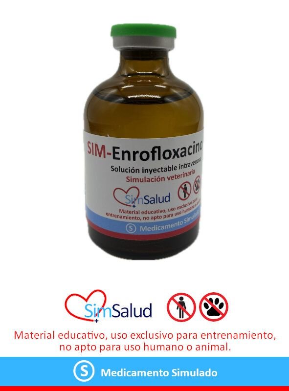 SIM-Enrofloxacino 5% 50ml (10 unidades)